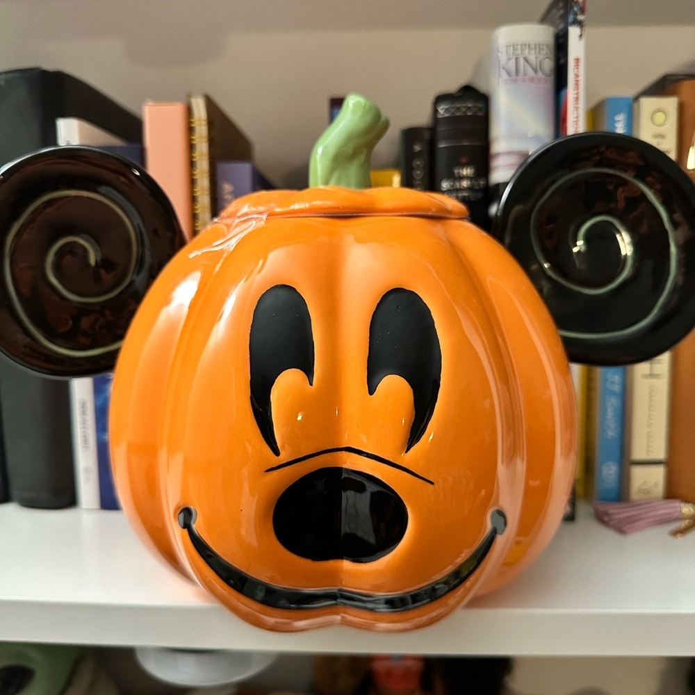 Mickey Mouse Halloween Pumpkin Canister
